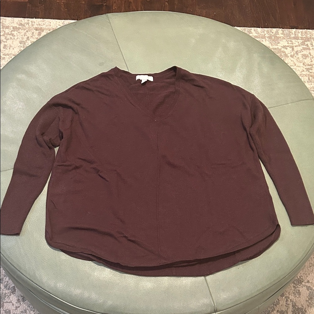 Chelsea28 Eggplant Sweater